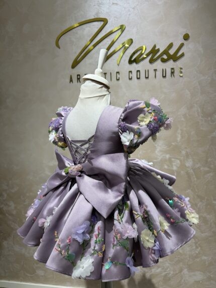 Lavender Bloom Princess Couture Dress